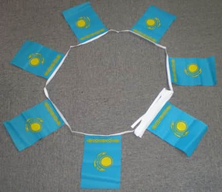 6m 20 Flag Kazakhstan Bunting
