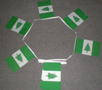 6m 20 Flag Norfolk Island Bunting