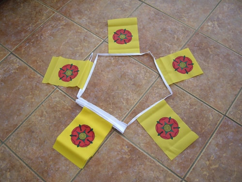 6m 20 Flag Lancashire Bunting