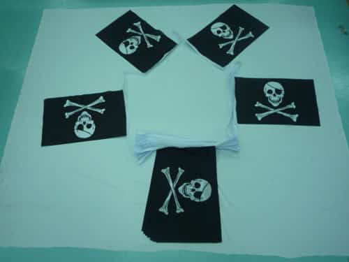 Skull And Crossbones (Pirate) Bunting - 20 metres