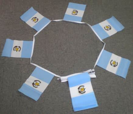 6m 20 Flag Guatemala Bunting