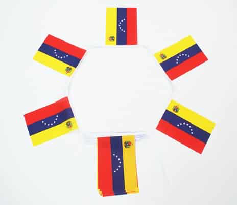 Venezuela 7 Stars With Crest Bunting - 6 metres