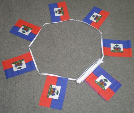 6m 20 Flag Haiti Bunting