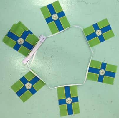6m 20 Flag Yorkshire North Riding Bunting