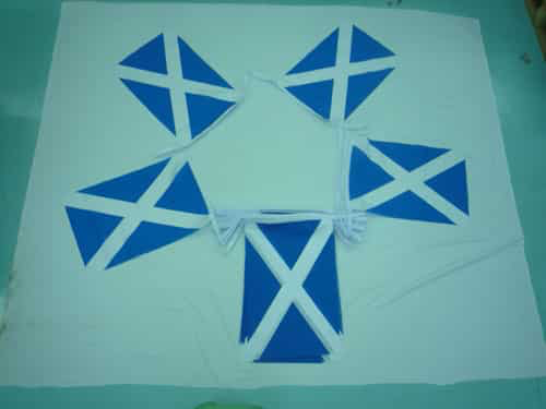 St Andrews (Scotland/Salitire) Bunting - 20 metres