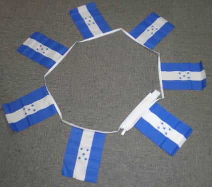 6m 20 Flag Honduras Bunting