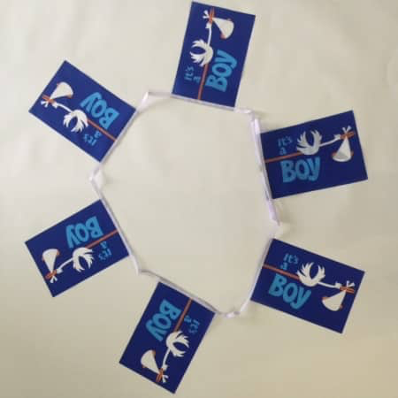 6m 20 Flag It’s A Boy Bunting