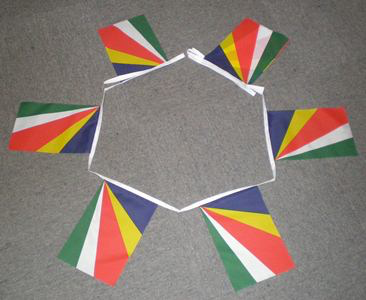 6m 20 Flag Seychelles Bunting