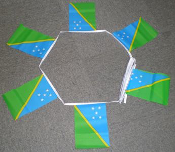 6m 20 Flag Solomon Islands Bunting