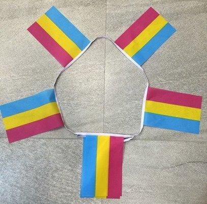 Pansexual Gay Pride bunting