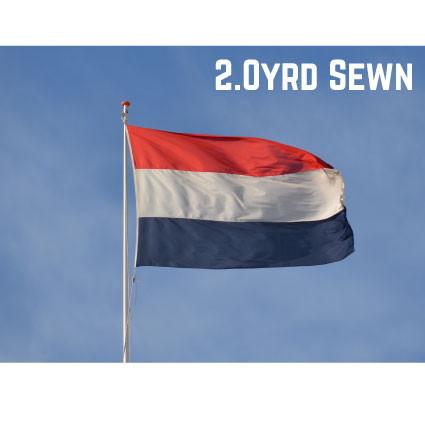 Sewn Woven Polyester Netherlands Flag 2.0yrd