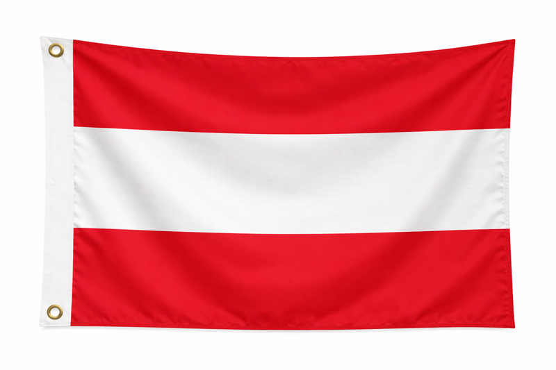 Austria 0.91m x 0.60m (3ft x 2ft) Budget Display Flag