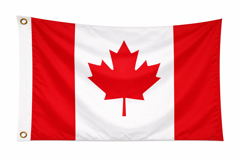 Canada Budget Display Flag 91cm x 60cm (3ft x 2ft)