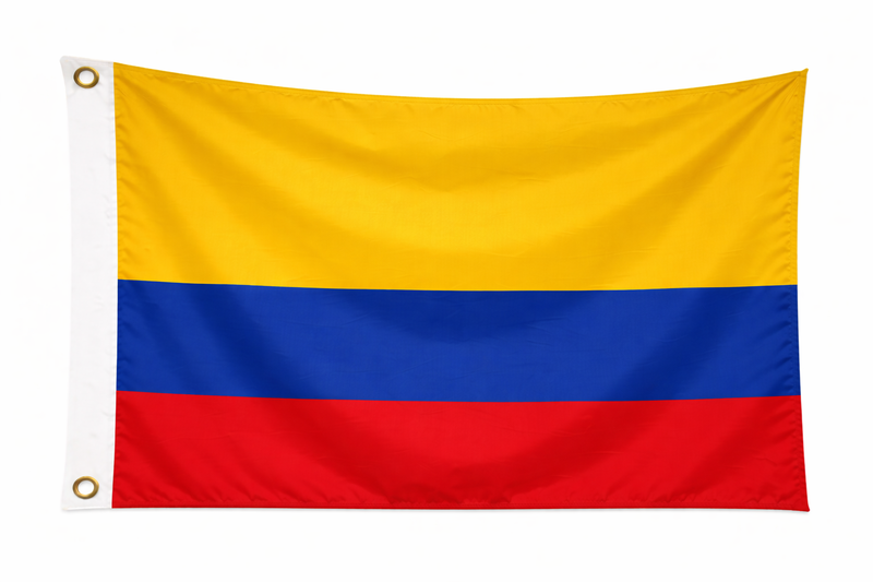 Colombia 1.52m x 0.91m (5ftx 3ft) Budget Display Flag