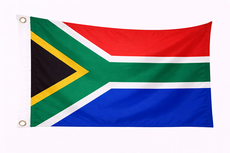 South Africa 8ft x 5ft Budget Display Flag