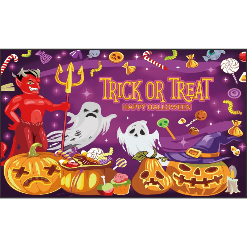 Halloween Trick or Treat 5ft x 3ft flag