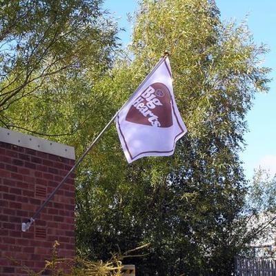 Expo Flagpole with Wall Bracket