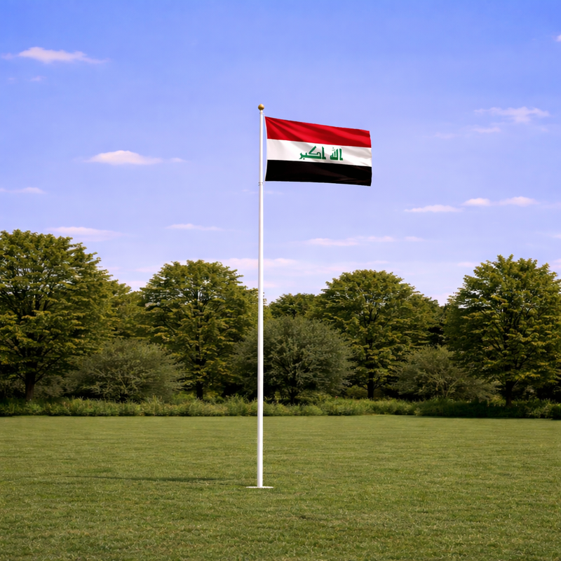 Iraq Supporter Flagpole Kit
