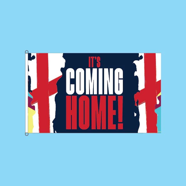It's coming home special edition flag