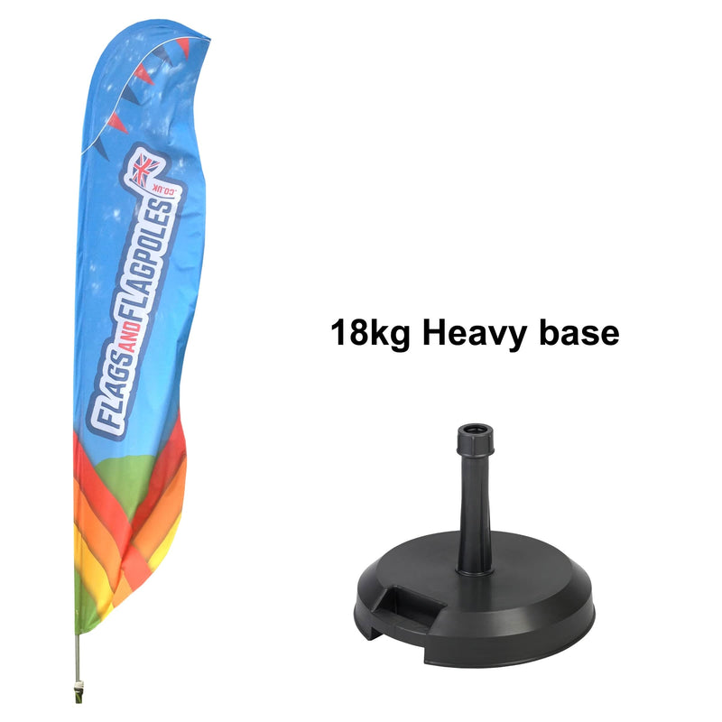 Medium Feather Flag with 18kg base