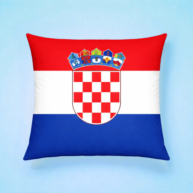 Croatia Flag Cushion