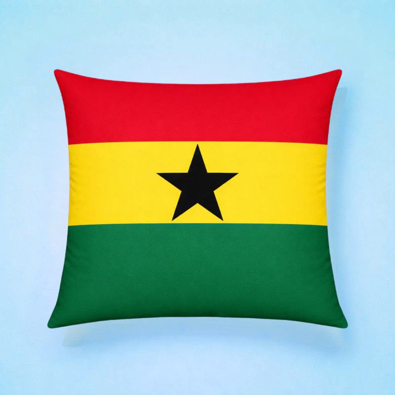 Ghana Flag Cushion
