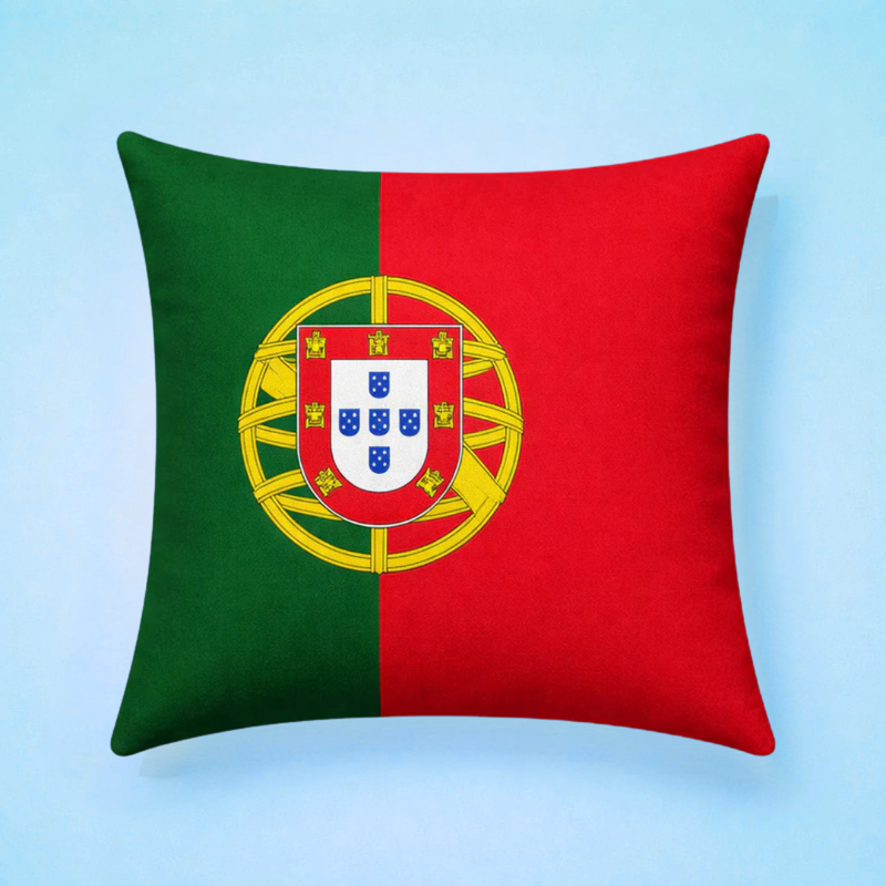 Portugal Flag Cushion