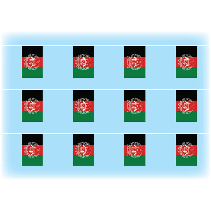 Afghanistan flag bunting