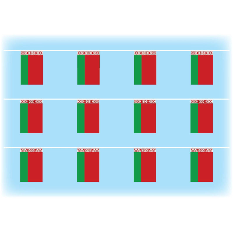 Belarus flag bunting