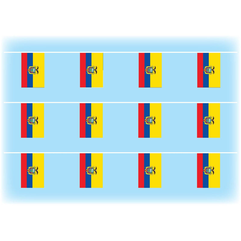 Ecuador flag bunting