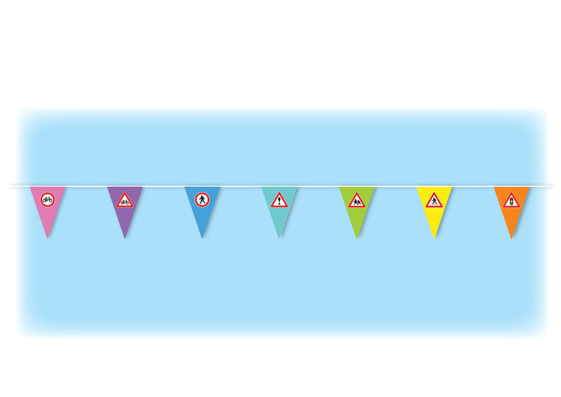 Educational safety bunting