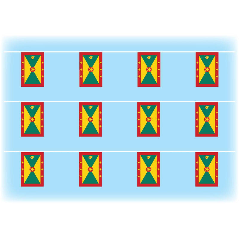 Grenada flag bunting