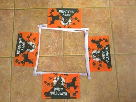 Halloween Witch Bunting