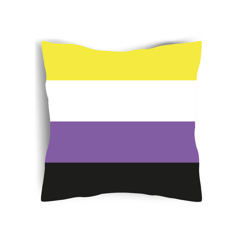 Non-binary Pride Flag Cushion