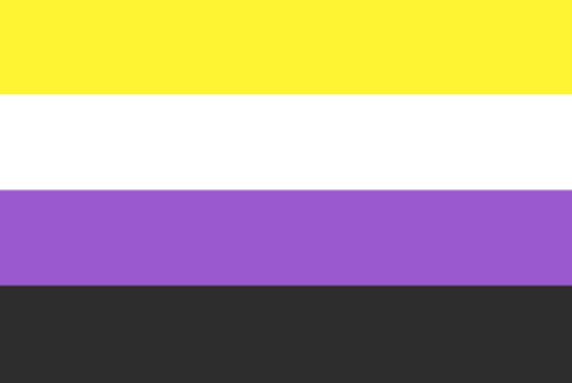 Non-Binary Flag (LGBTQ+ Pride)