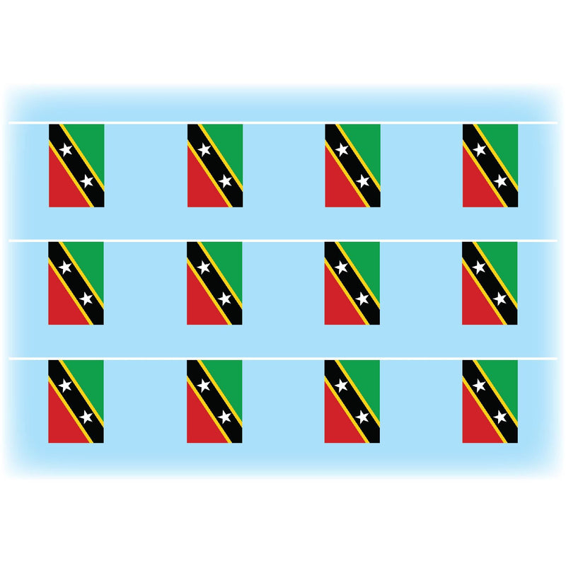 St Kitts & Nevis Flag Bunting