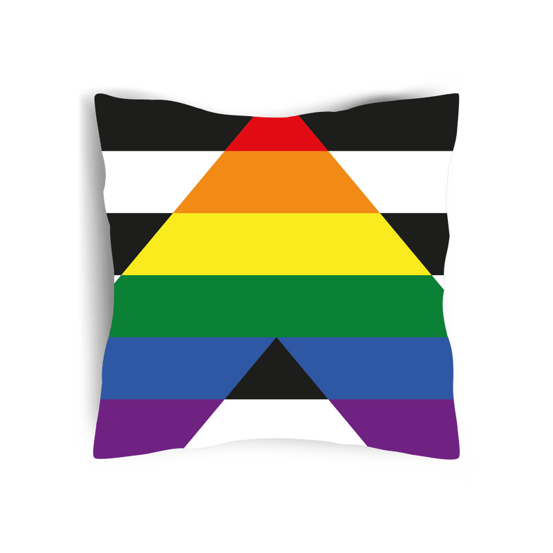 Straight Ally Pride Flag Cushion