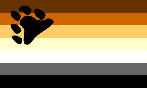 Bear Gay Pride Flag (LGBTQ+ Pride)
