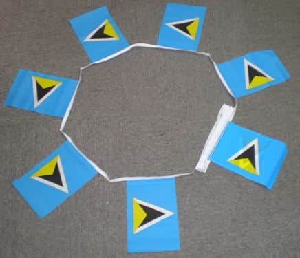 6m 20 Flag St Lucia Bunting