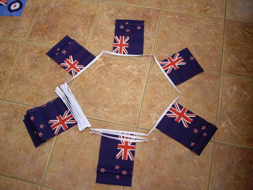 6m 20 Flag New Zealand Bunting