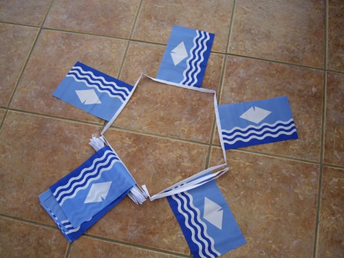 6m 20 Flag Isle Of Wight (New) Bunting