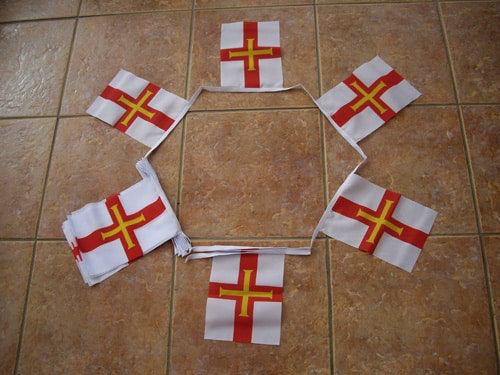 6m 20 Flag Guernsey Bunting