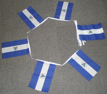 6m 20 Flag Nicaragua Bunting