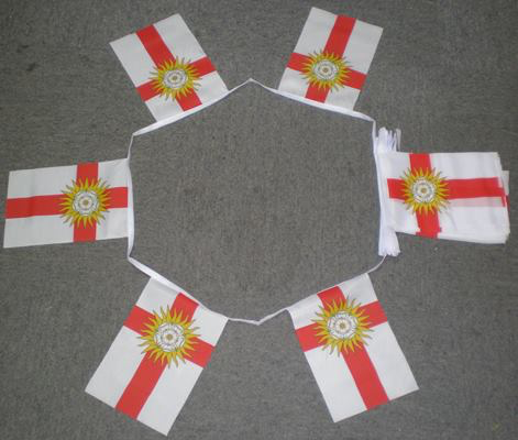 6m 20 Flag Yorkshire West Riding Bunting