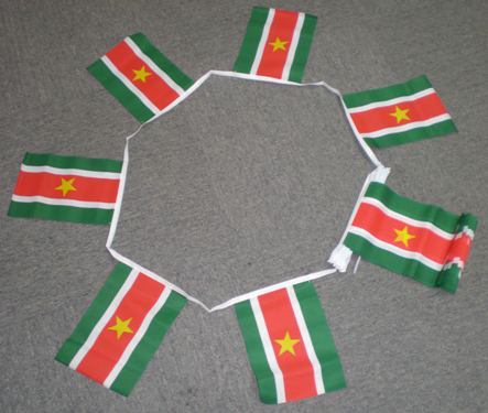 6m 20 Flag Suriname Bunting