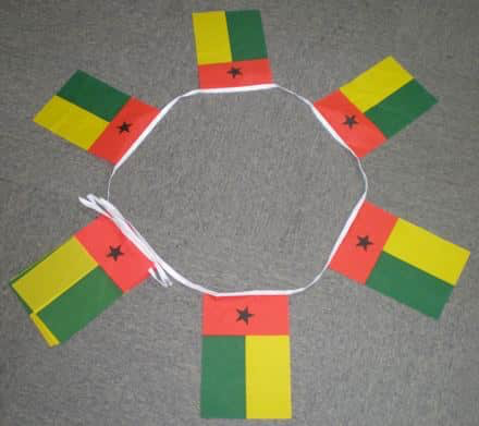 6m 20 Flag Guinea Bissau Bunting