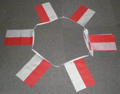 6m 20 Flag Monaco Bunting