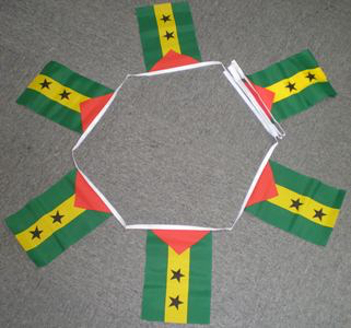 6m 20 Flag Sao Tome & Principe Bunting