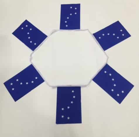 6m 20 Flag Starry Plough Bunting