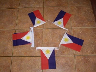 6m 20 Flag Philippines Bunting